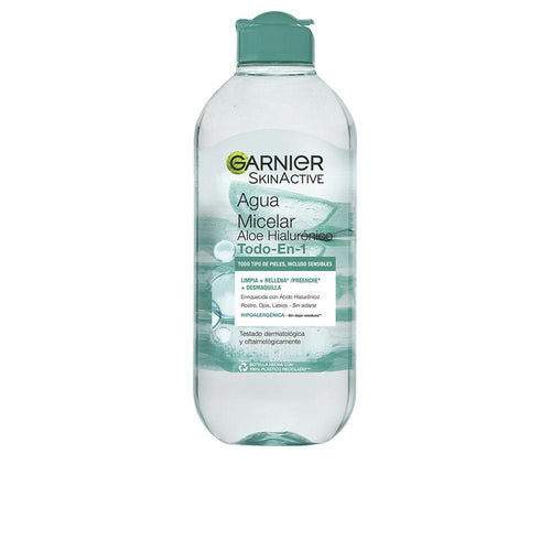 Garnier Skinactive Aloe Hialurónico Agua Micelar Piel Limpia Y Radiante