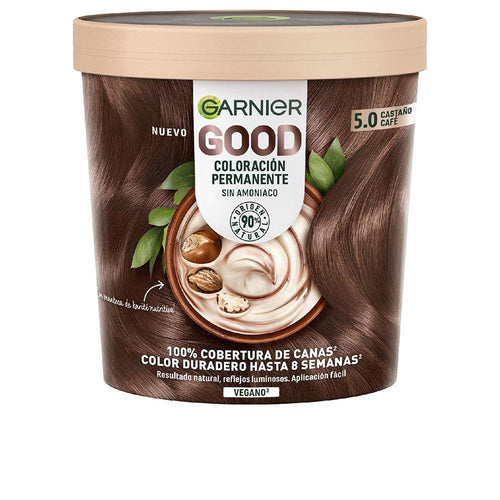 Garnier Good Coloración Capilar Permanente Nutrición Con Aceite De Oliva