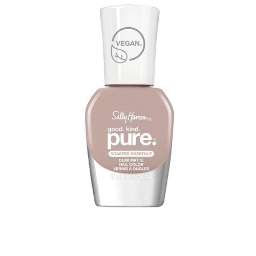 Sally Hansen Good.Kind.Pure Vegan Color Demi Matte Nail Polish Cashew Butter Vibrant Color Lasting Shine