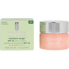 Clinique Moisture Surge SPF 25 Hidratante Facial Con Protección Solar Piel Radiante Cada Día