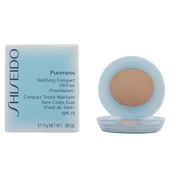 Shiseido Pureness Base De Maquillaje En Polvo Compacta Acabado Mate Duradero