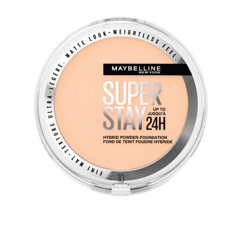 Maybelline Superstay Base De Maquillaje En Polvo Híbrida Cobertura Perfecta 24 Horas