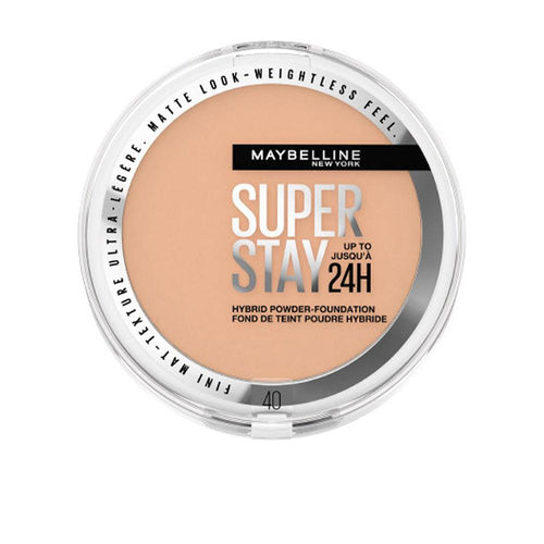Maybelline Superstay Base De Maquillaje En Polvo Híbrida Cobertura Perfecta 24 Horas