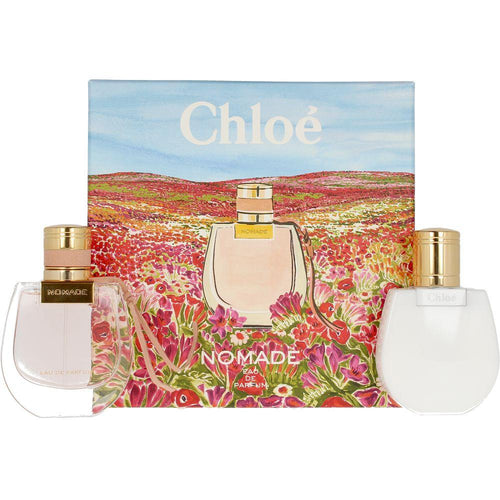 Chloé Nomade Set Perfume Eau De Parfum Y Loción Corporal Sensación Olfativa Excepcional