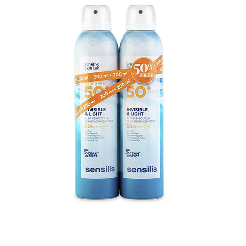 Sensilis Invisible & Light Spray Corpo Solare Anti Invecchiamento