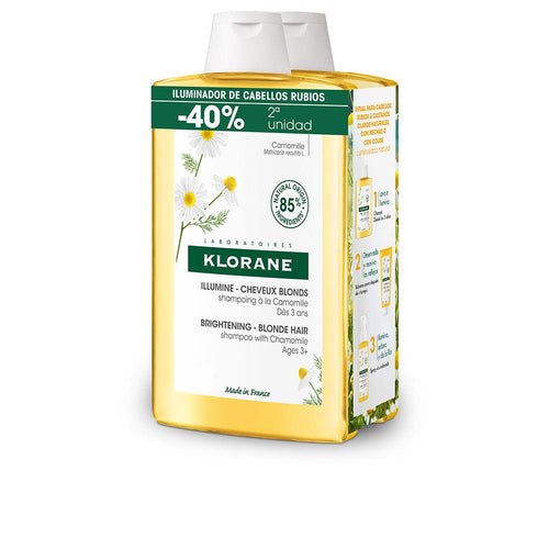 Klorane Camomille Shampooing Illuminant Cheveux Blonds Éclat Doré Naturel