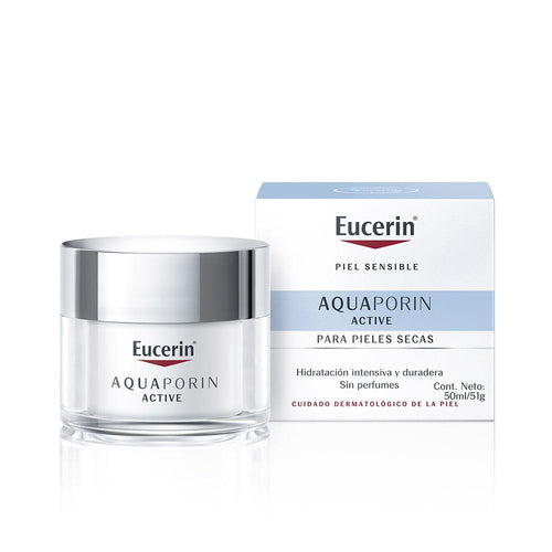 Eucerin Aquaporin Active Cuidado Hidratante Para Piel Seca Hidratacion 24 Horas Perfecta