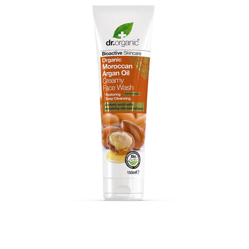 Dr Organic Argán Dr Organic Detergente Viso Pelle Pulita Naturale