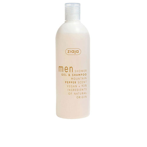Ziaja Ziaja Men Mountain Pepper Shower Gel And Shampoo Natural Revitalizing Effect