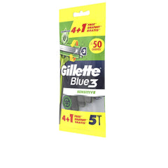 Gillette Blue Gillette Hoja De Afeitar Desechable Para Piel Sensible Afeitado Suave Y Preciso