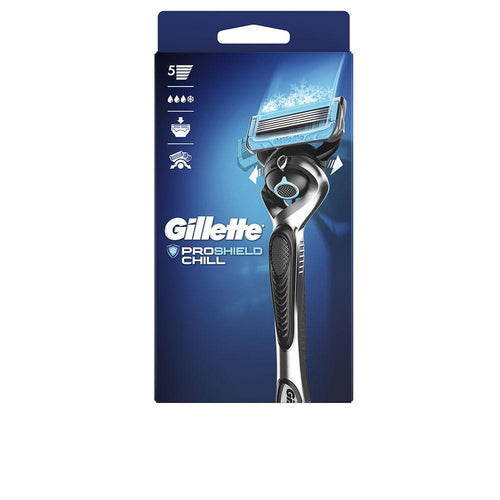 Gillette Fusion Rasoio Fusion Proshield Chill Rasatura Fresca E Protetta