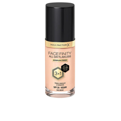 Max Factor Facefinity 3 En 1 Primer Corrector Base De Maquillaje Cobertura Impecable