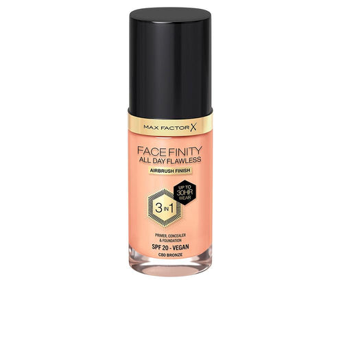 Max Factor Facefinity 3 In 1 Primer Concealer Foundation Makeup Base Flawless All Day