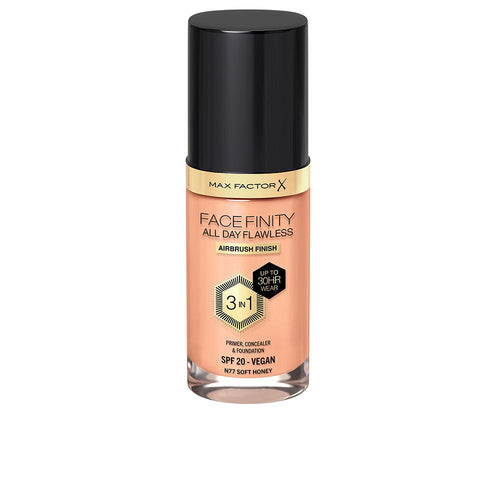 Max Factor Facefinity 3 In 1 Primer Concealer Foundation Makeup Base Flawless All Day