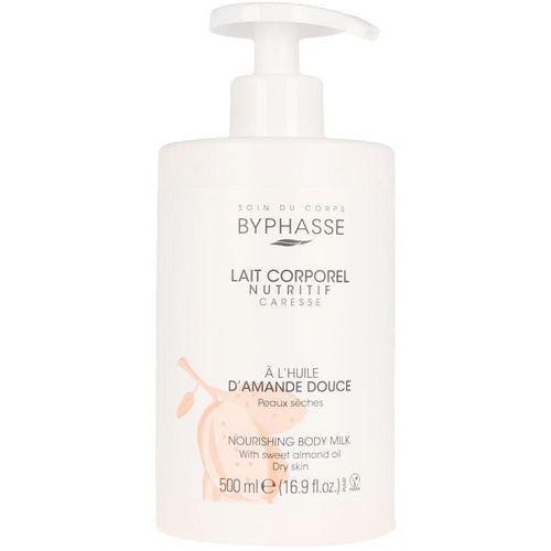 Byphasse Cuidados Hidratantes Leche Corporal Nutritiva Con Aceite De Almendra Dulce Hidratación Profunda Para Piel Seca