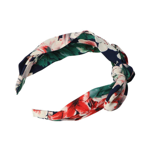 Inca Diadema Fabric Lined Hairband With Bow