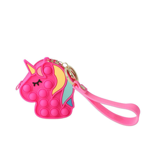 Inca Monedero Inca Borsa In Silicone Pop It Unicorn