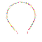 Inca Diadema Metal Headband With Colorful Beads