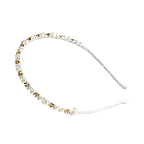 Inca Inca Diadema Fascia Metallica Con Perline