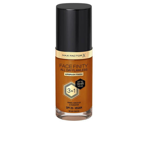 Max Factor Facefinity All Day Flawless 3 In 1 Base De Maquillaje Cutis Impecable Todo El Día