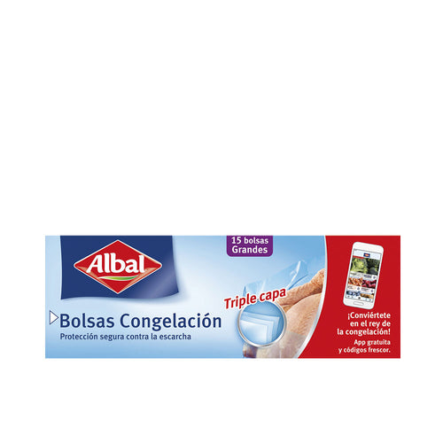 Albal Bolsa Congelacion Sacchetti Grandi Da Congelamento