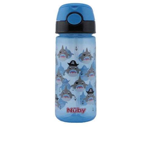 Nûby Accesorios Alimentación Nûby Tazza Per Bambini Con Pulsante E Cannuccia Morbida Design Sicuro E Divertente