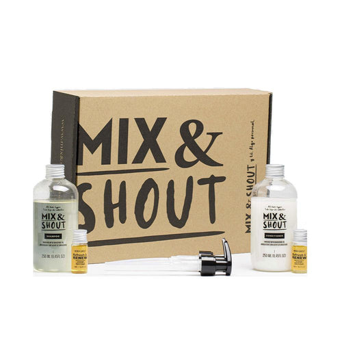 Mix & Shout Rutina Kit Reparación Cabello Para Un Cabello Radiante