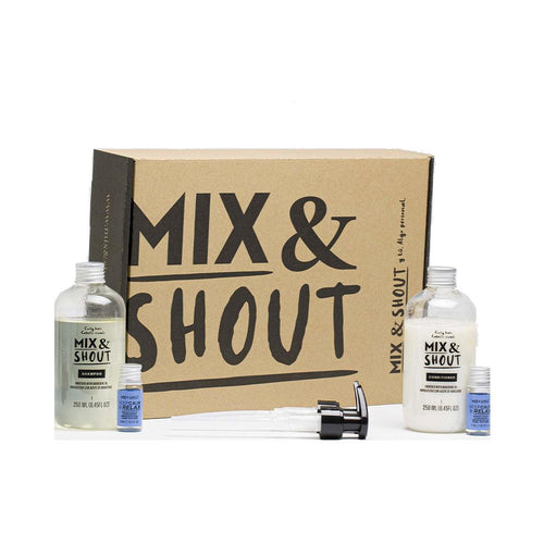 Mix & Shout Rutina Rizado Curly Hair Treatment Set Calming Hair Care