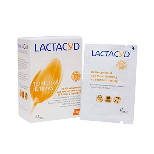 Lactacyd Lactacyd Lingettes Intimes Fraîcheur Toute La Journée