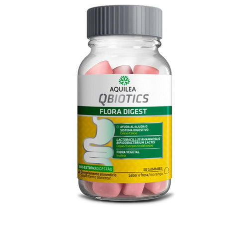 Aquilea Qbiotics Flora Digest Gomitas Fresa Bienestar Digestivo Óptimo