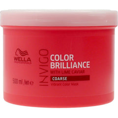 Wella Professionals Invigo Color Brilliance Mascarilla Capilar Para Cabello Grueso Protección De Color Vibrante