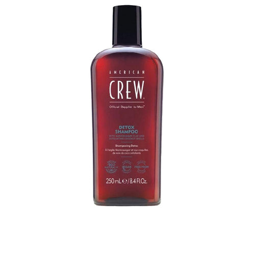 American Crew Crew Hair & Body Care Detox Shampooing Nettoyage Profond Et Naturel