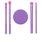 Real Techniques Afterglow Augenpinsel Und Spiegel Set Für Perfekte Ergebnisse
