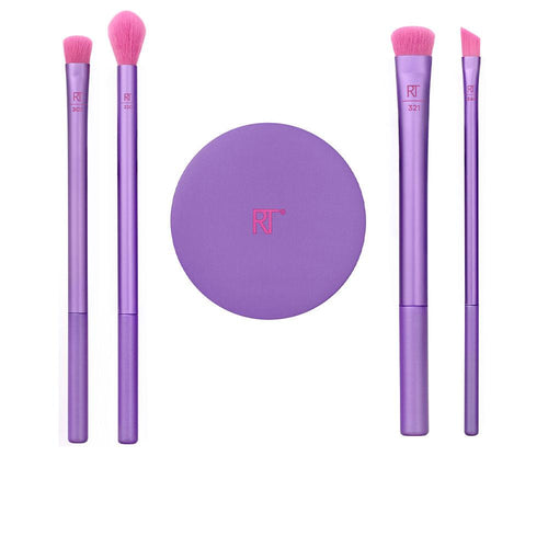 Real Techniques Afterglow Eye Brush And Mirror Set For A Perfect Look