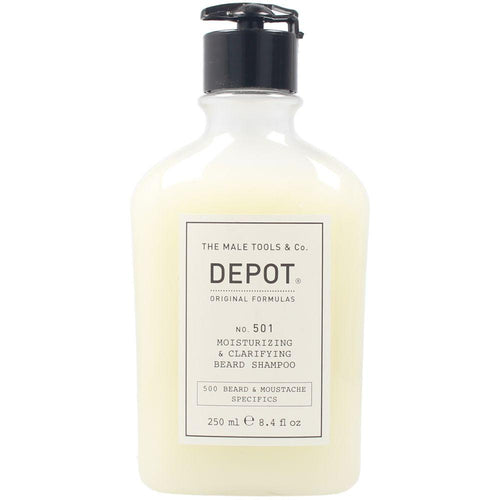 Depot Beard & Mustache Champú Para Barba Y Bigote Hidrata Y Purifica Intensamente