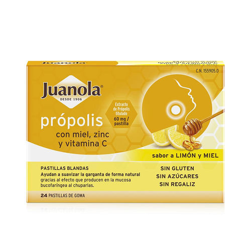 Juanola Própolis Juanola Gomitas De Limón Y Miel Soporte Inmunitario Natural