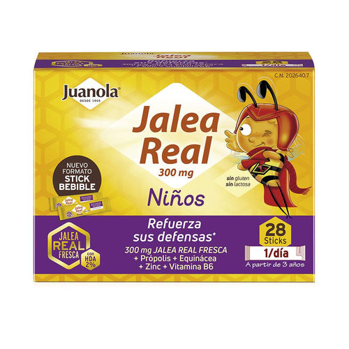 Juanola Jalea Real Niños Stick Cosmetico Crescita Sana Per Bambini