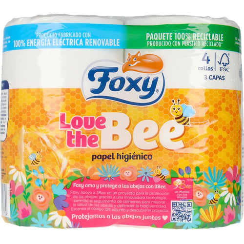 Foxy Love The Bee Carta Igienica