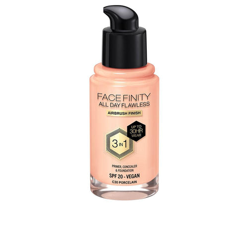 Max Factor Facefinity All Day Flawless 3 In 1 Base De Maquillaje Cobertura Perfecta Todo El Día