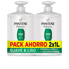 Pantene Suave Y Liso Shampoing Doux Et Lustré Réduit Sécheresse Dompte Frisottis