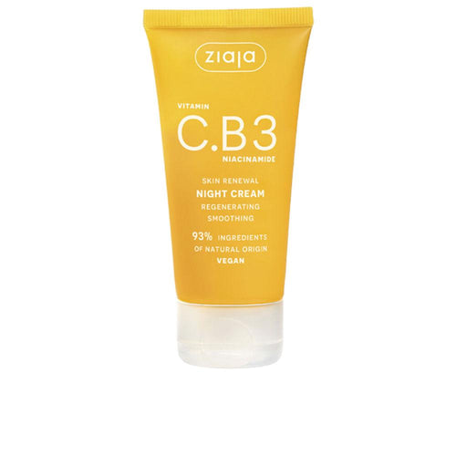 Ziaja Vitamina C.B3 Niacinamida Crema Facial Noche Piel Radiante E Hidratada
