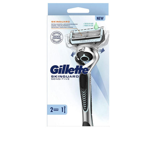Gillette Skinguard Sensitive Rasoio Cosmetico Rasatura Comoda E Precisa