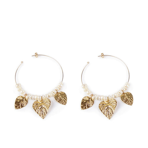 Shabama Pendientes Shabama Orecchini Oro Glitter