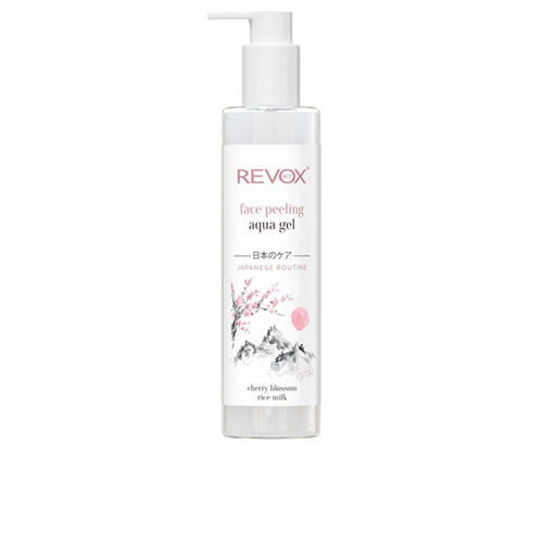 Revox B77 Japanese Routine Peeling Visage Aqua Gel Exfoliation Douce Peau Radieuse