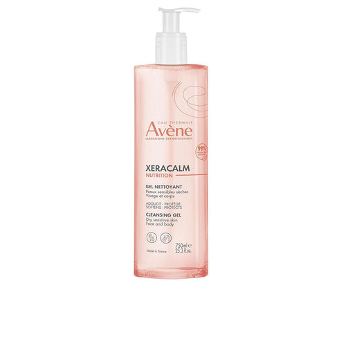 Avène Xeracalm Nutrition Gel Limpiador Rostro Y Cuerpo Limpieza Suave Piel Sensible