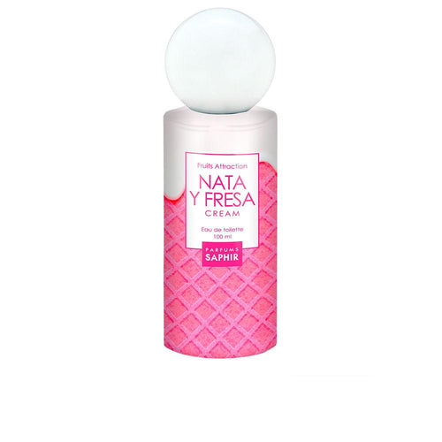 Parfums Saphir Nata Y Fresa Cream Perfume Eau De Toilette Vibrant Fruity Notes
