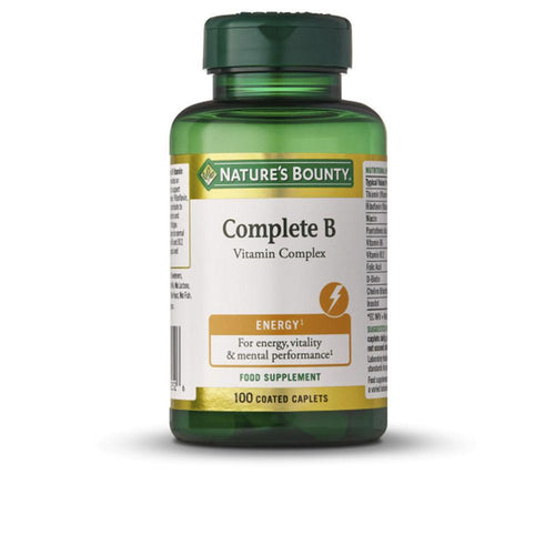 Nature's Bounty Energy Support Coated B Complex Capsules Energy For Daily Vitality