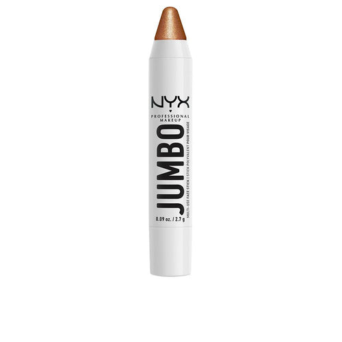 Nyx Professional Make Up Jumbo Multi Use Face Stick True Gold Highlighter Shine With Bold Brilliance