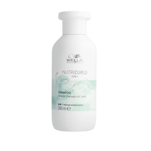 Wella Professionals Nutricurls Micellar Shampoo Für Lockiges Und Welliges Haar Perfekte Lockendefinition Und Frizz Kontrolle