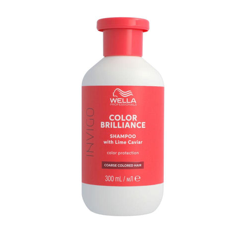 Wella Professionals Invigo Color Brilliance Shampooing Pour Cheveux Épais Colorés Protection Couleur Avancée